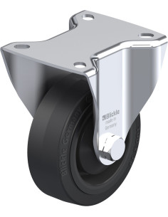 BK-POEV 100KA-1 fiksuotas ratukas dengtas guma