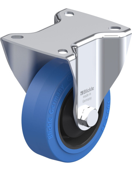 BK-POEV 100KA-1-SB fiksuotas ratukas dengtas guma