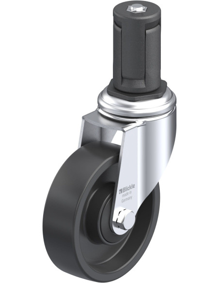 LKRA-POA 100K-11-ER15 Sintetinis pasukamas ratukas 100mm