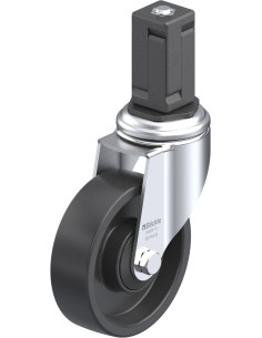 LKRA-POA 100K-11-EV15 sintetinis pasukamas ratukas 100 mm