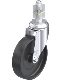 LKRA-POA 125G-11-E15 sintetinis pasukamas ratukas 125 mm