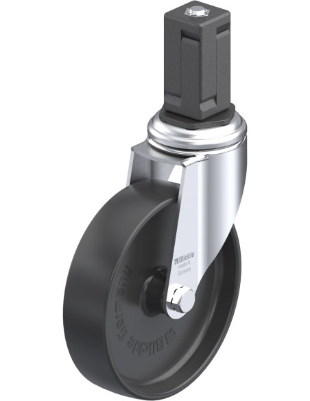 LKRA-POA 125G-11-EV15 Sintetinis pasukamas ratukas 125 mm