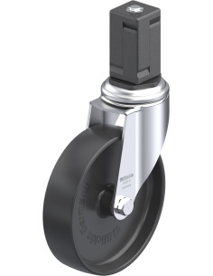 LKRA-POA 125G-11-EV17 Sintetinis pasukamas ratukas 125mm