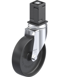 LKRA-POA 125G-11-EV18 sintetinis pasukamas ratukas 125 mm