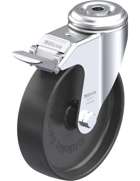 LKRA-POA 125G-11-FI pasukamas ratukas su stabdžiais