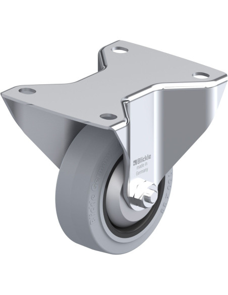 BK-POEV 100KA-3-SG-FA fiksuotas ratukas dengtas guma