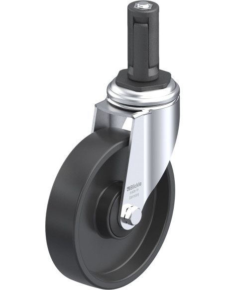 LKRA-POA 125K-11-ER13 Sintetinis pasukamas ratukas 125 mm