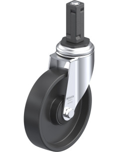 LKRA-POA 125K-11-EV13 Sintetinis pasukamas ratukas 125 mm