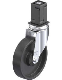 LKRA-POA 125K-11-EV18 sintetinis pasukamas ratukas 125 mm