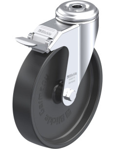 LKRA-POA 150G-FI sintetinis pasukamas ratukas su stabdžiais