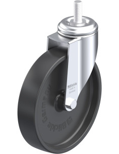 LKRA-POA 150G-GS12 sintetinis pasukamas ratukas 150 mm