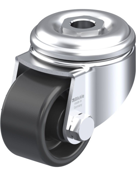 LKRA-POA 52G Sintetinis pasukamas ratukas 50mm