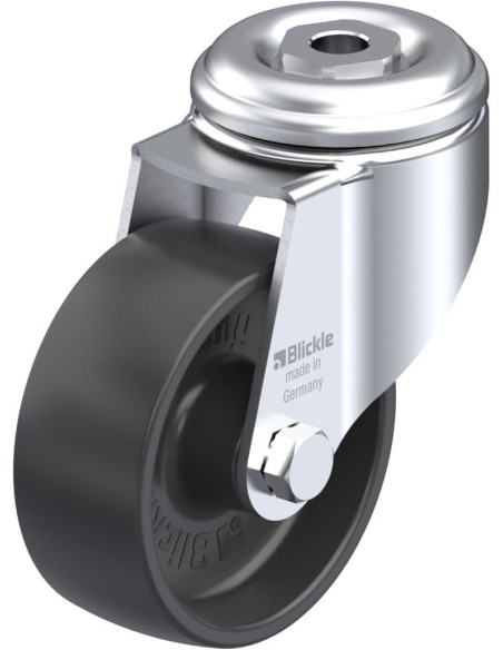 LKRA-POA 80G-11 Sintetinis pasukamas ratukas 80 mm