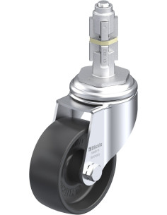 LKRA-POA 80G-11-E13 Sintetinis pasukamas ratukas 80 mm