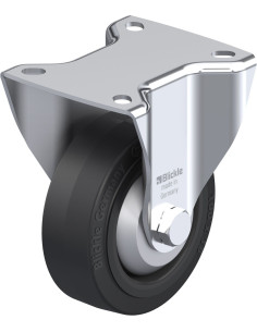 BK-POEV 100R-1-FA fiksuotas ratukas dengtas guma