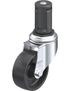 LKRA-POA 80G-11-ER15 sintetinis pasukamas ratukas 80 mm