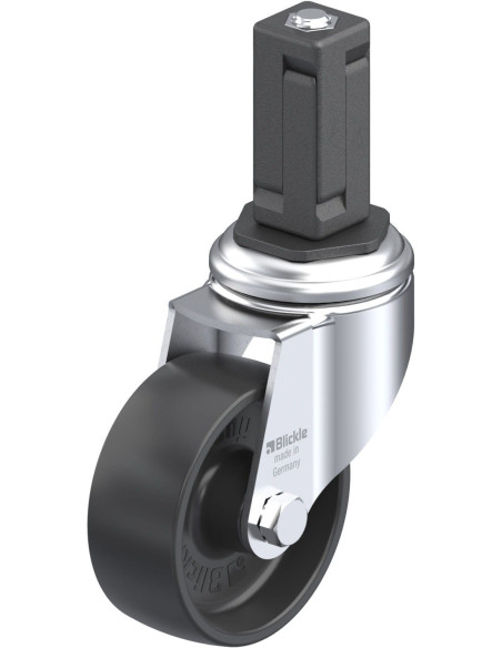 LKRA-POA 80G-11-EV14 Sintetinis pasukamas ratukas 80mm