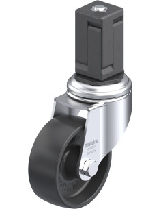 LKRA-POA 80G-11-EV17 Sintetinis pasukamas ratukas 80 mm