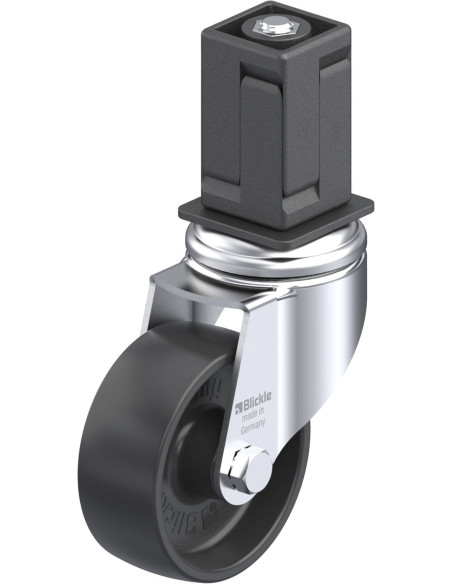 LKRA-POA 80G-11-EV18 sintetinis pasukamas ratukas 80 mm