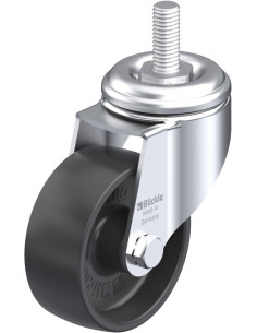 LKRA-POA 80G-GS12 Sintetinis pasukamas ratukas 80 mm