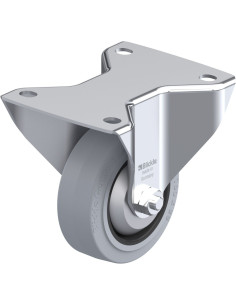 BK-POEV 100R-3-SG-FA fiksuotas ratukas dengtas guma