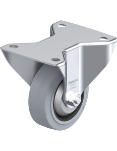 BK-POEV 100XKA-3-SG-FA fiksuotas ratukas dengtas guma