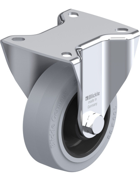 BK-POEV 100XR-1-SG fiksuotas ratukas dengtas guma