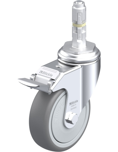 LKRA-TPA 101KF-11-FI-E12 pasukamas ratukas su stabdžiais