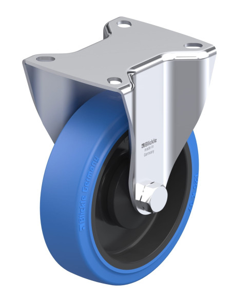 BK-POEV 125KA-1-SB fiksuotas ratukas su guma