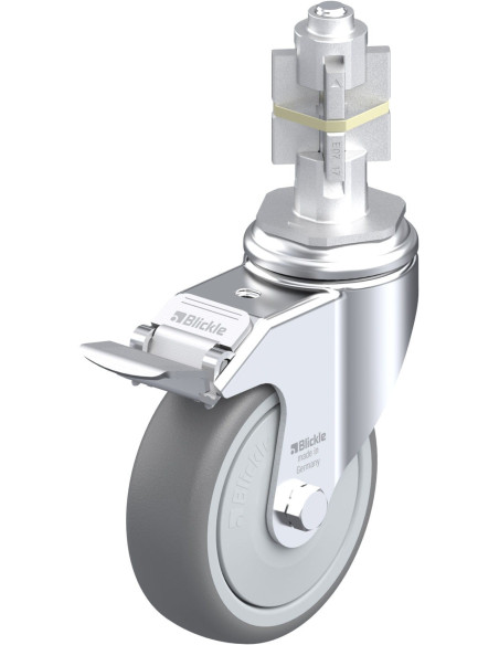 LKRA-TPA 101KF-11-FI-E17 pasukamas ratukas su stabdžiais