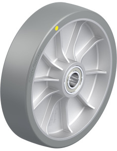 ALTH 252/25K-AS - antistatinis poliuretaninis ratas