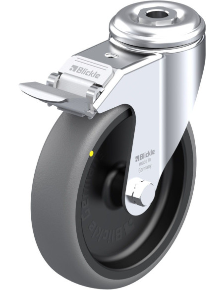 LKRA-TPA 126G-FI-ELS antistatinis pasukamas ratukas su