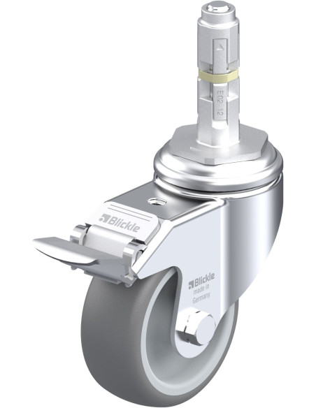 LKRA-TPA 80G-11-FI-E12 pasukamas ratukas su stabdžiais