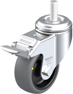 LKRA-TPA 80G-FI-ELS-GS12 antistatinis ratukas su stabdžiais