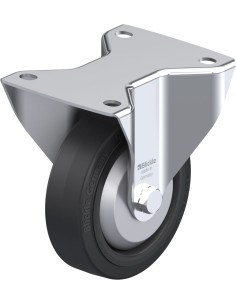 BK-POEV 125R-3-FA fiksuotas ratukas dengtas guma