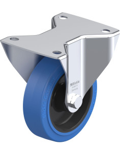 BK-POEV 125R-3-SB fiksuotas ratukas dengtas guma