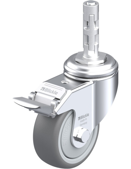 LKRA-TPA 80KF-11-FI-E11 pasukamas ratukas su stabdžiais