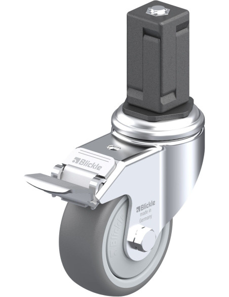 LKRA-TPA 80KF-11-FI-EV15 pasukamas ratukas su stabdžiais