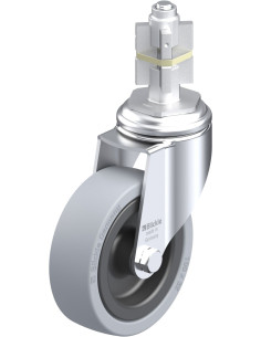 LKRA-VPA 101G-11-E15 pasukamas ratukas, guma, 100 mm