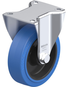 BK-POEV 125XR-1-SB fiksuotas ratukas dengtas guma