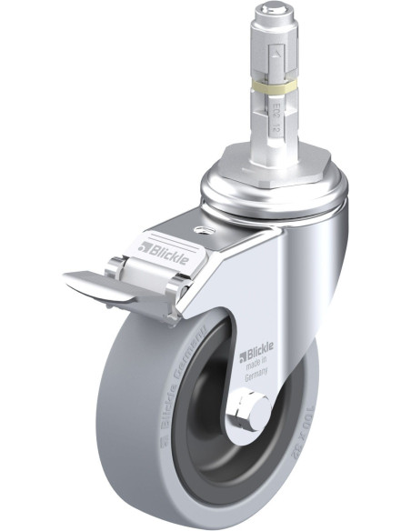 LKRA-VPA 101G-11-FI-E12 pasukamas ratukas su stabdžiais