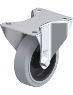 BK-POEV 125XR-3-SG fiksuotas ratukas dengtas guma