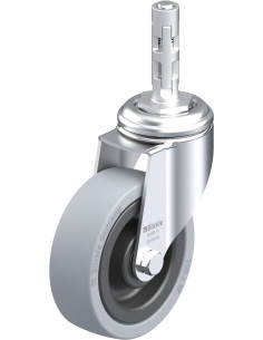 LKRA-VPA 101K-11-E11 pasukamas ratukas, guma, 100 mm