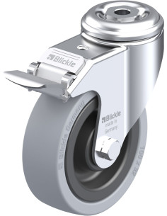 LKRA-VPA 101K-11-FI pasukamas ratukas su stabdžiais 100mm