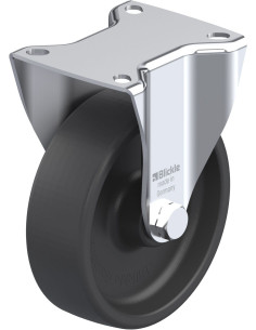 BK-POHI 125G-1 fiksuotas atsparus karščiui ratukas