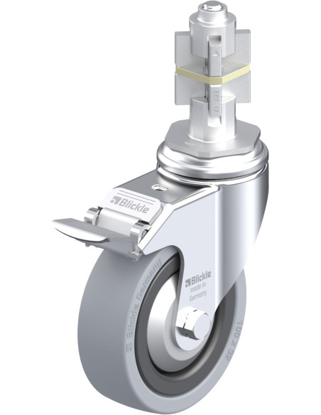 LKRA-VPA 101K-11-FI-FA-E17 pasukamas ratukas su stabdžiais