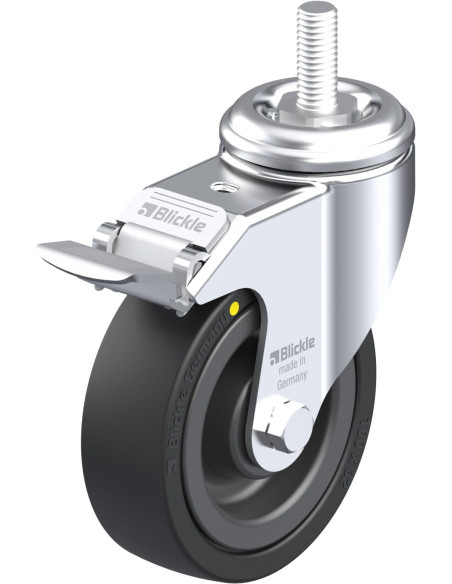 LKRA-VPA 101K-FI-EL-GS12 antistatinis pasukamas ratukas su