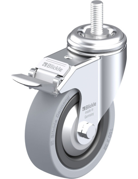 LKRA-VPA 101K-FI-FA-GS12 pasukamas ratukas su stabdžiais