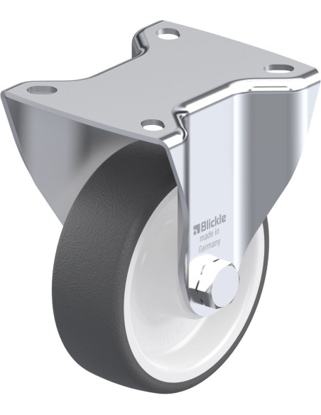 BK-POTH 100R-1 poliuretano fiksuotas ratukas 100 mm