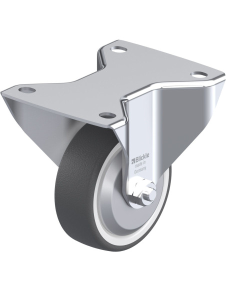 BK-POTH 100R-3-FA poliuretano fiksuotas ratukas 100 mm